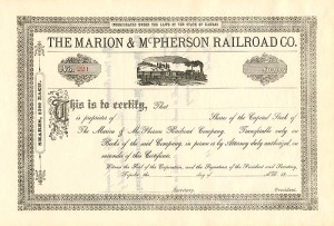 Marion & McPherson Railroad Co.